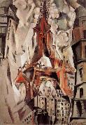 Delaunay, Robert Eiffel Tower Spain oil painting artist